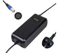 54.6v 4a battery charger, suitable for 48V lithium battery, UKCA certification, with LED display and multiple protection and repair functions, equipped with connector 3 pin XLR