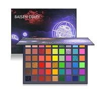 54 Colors Neon Eyeshadow Palette Colourful Matte Glitter Shimmer Nude Eyeshadow Makeup Palette Waterproof Highly Pigmented Eye Makeup Set Gift for Women