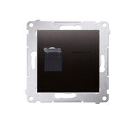 54 MODULE ANTHRACITE COMPUTER SOCKET 1X PREMIUM 54 D61.01/48