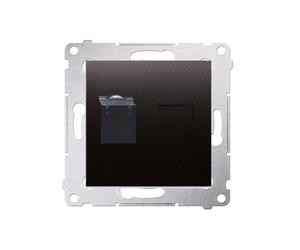 54 MODULE ANTHRACITE COMPUTER SOCKET 1X PREMIUM 54 D61.01/48