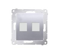 54 MODULE SILVER MATT PREMIUM SOCKET TILE 54 DKP2.01/43