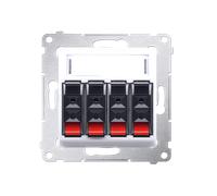 54 MODULE WHITE PREMIUM HIFI SPEAKER JACK HI-FI 54 DGL34.01/11