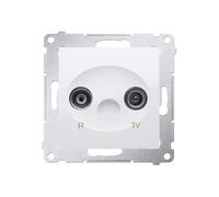 54 MODULE WHITE TV SOCKET PASSAGE 10DB PREMIUM 54 DAP10.01/11