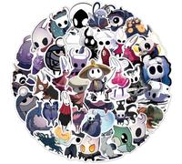 54 Pcs Hollow Knight Stickers for Kids Fans Gift Stickers Pack for Laptop Skateboard Luggage Car Computer,Bottle Decor Cartoon Game Sticker Waterproof Hollow Knight Decals A01