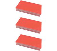 54 Pcs Red Dental Base Plate Wax Sheets, 5.7 x 3.0 x 0.08 in, for Oral Modeling, Casting Impressions, Denture Fabrication, Easy Shaping, Smooth Operation, Summer Use
