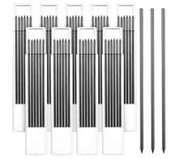 54 Pcs Tracer Pencil Refills, 2.8mm Pencil Lead Refills Replacement for Construction Pencils, Carpenter Pencils RefillsDeep Hole Marker Lead Refill for Construction Woodworking (Black)