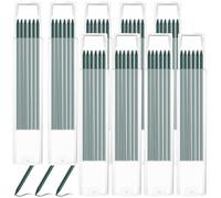 54 Pcs Tracer Pencil Refills, 2.8mm Pencil Lead Refills Replacement for Construction Pencils, Carpenter Pencils RefillsDeep Hole Marker Lead Refill for Construction Woodworking (Green)