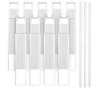 54 Pcs Tracer Pencil Refills, 2.8mm Pencil Lead Refills Replacement for Construction Pencils, Carpenter Pencils RefillsDeep Hole Marker Lead Refill for Construction Woodworking (White)