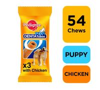 54 Pedigree Puppy Denta Tubo Dental Puppy Dog Treats Puppy Chews Dental Sticks