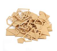 54-Piece Clear Acrylic Quilting Templates Set - Professional Acrylic Stencils for DIY Leather Craft, Sewing, and Crafting Essentials with Assorted Patterns for Quilters and Creative Projects