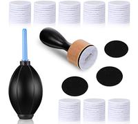 54 Pieces Alcohol Ink Blower Applicator Tool Set, Include Round Blending Tool Ranger Mini Blending Tool Air Blower Mini Ink Blower Felts Replacement Foams for Card Making Embossing Painting Rendering