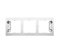 Simon 54 Premium Surface Mounted Box Triple Plate White DPN3/11