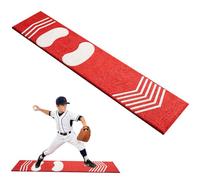 54"x12" Baseball Pitching Practice Mat for Youth Beginners