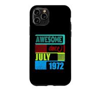 54 Years Old Vintage 1972 Born July Fantastic Since Case for iPhone 11 Pro