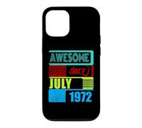 54 Years Old Vintage 1972 Born July Fantastic Since Case for iPhone 12/12 Pro