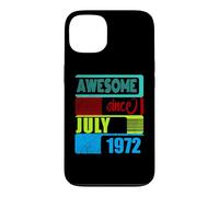 54 Years Old Vintage 1972 Born July Fantastic Since Case for iPhone 13