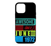 54 Years Old Vintage 1972 Born June Fantastic Since Case for iPhone 12 mini