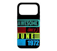 54 Years Old Vintage 1972 Born June Fantastic Since Case for iPhone 17 Pro Max