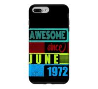 54 Years Old Vintage 1972 Born June Fantastic Since Case for iPhone 7 Plus/8 Plus