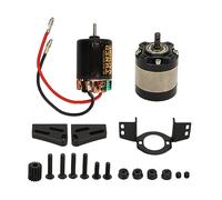 540 Brushed Motor with 1/5 Deceleration Wave Box Two Way Bearing for 1/10 RC Trial Bike (13T)