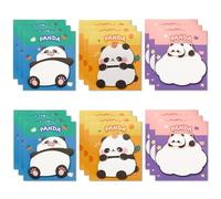 540 Sheets Cute Sticky Notes Set, TAIHOBO 18PCS Cartoon Panda as Party Bag Fillers for Kids, Self Adhesive Stationery Supplies, Classroom Essentials for Teachers, for Stocking Filler for Christmas