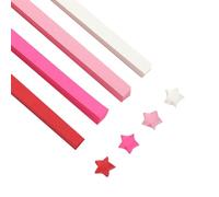 540 Sheets Double Color Paper Strips for DIY Star Decoration Wrapping Scrapbooking Arts and Crafts Supplies (F, One Size)