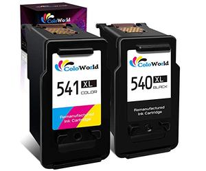540XL and 541XL Ink Cartridges Twin Pack- PG-540L/CL-541XL High Yield Genuine Black & Colour Printer Ink Cartridge - for Pixma TS5150 TS5151 TS5100 MG3650s MG3650 MG3600 MG3500 M3100 MG4250 MX475