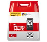 540XL Black Ink Cartridge Replacement for Canon 540 Ink Cartridges PG-540 | Replacement for Pixma TS5150 TS5151 MG3550 MG3650 MG3650s MG3200 MG3500 MG2250 MG3600 MG4250 MG3250 MX475 Printer