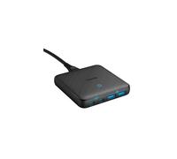 Anker USB-C Charger 65 Watt PIQ 3.0 & GaN 4 Port Black