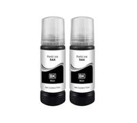 544 DYE INK T544 Color Compatible Bottle Water Based Refill Tinta For Printer Supplies Compatible With L3210 L3110 L3150 L3250(2pcs Black)