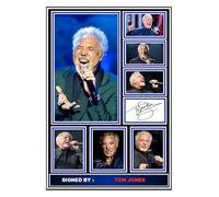 (544) Tom Jones Music Legend Signed A4 Photograph (21 X 297 CM) Art Work Wall Art Display Great Gift Idea (REPRINT) #####