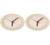 544260 Create Craft - Clock With Wooden Frame -15 cm -plywood -1 pc (Pack of 2)