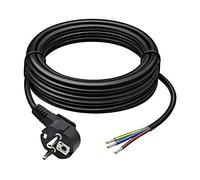 54612 cable 3G0.75mm² PVC 5m with grounding black 230V core: Cu QOLTEC