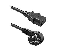 54624 cable 3G1mm² PVC 5m with grounding black 230V core: Cu QOLTEC