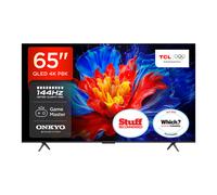 [£549 with Voucher, No Code Reqired] TCL 65P8K QLED 4K HDR PRO Smart GOOGLE TV-65P8K-UK(288Hz Game Accelerator, ONKYO 2.1 SOUND SYSTEM, Miracast & Google Cast)