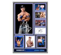 549#. Wrestling Legend John Cena Signed A4 Photograph (21 X 297 CM) A4 Print Wall Art Display (REPRINT) #####