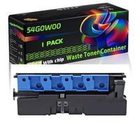 54G0W00 Compatible for Lexmark Waste Toner Container with Chip CS921de CS923de CX920de CX921de CX922de CX923dte CX923dxe CX924dte Printers (1 Pack Black)
