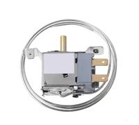 54HE,Compatible For WPF22-L， 2Pin Refrigerator Thermostat Household Metal Temperature Controller