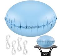 54in Dia Dome Patio Furniture Cover Airbag, Round Dome Airbag Kit with 4 Ropes to Fix,Weather Resistant Patio Table Cover Support Air Bag for Outdoor Furniture