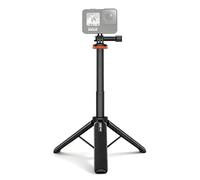 54in Extendable Selfie Tripod for DJI OSMO Pocket 3/4/Action 4/ Insta360 ONE X3/X2 Invisible Long Extension Rod Vlog Handle Portable Lightweight Camera Mount Holder Accessories