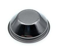 54mm 1 Cup Single Wall Filter Basket - Non-Pressurized Stainless Steel, Metal Portafilter Container - Reusable, Washable - Compatible with Breville Espresso Machines - 7/10g (Single Wall - 1 Cup)
