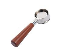 54mm 3 Ear Coffee Bottomless Portafilter Naked Filter Basket,Compatible for Breville Sage，870 875 878 880 Espresso Machine Accessories(Rosewood-B1)