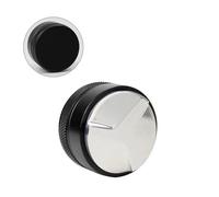54mm Bottomless Portafilter,Compatible for Breville,Compatible for Sage,870 878 880 Replacement Filter Basket Naked Handle Barista Accessories Cafe Tools(53mm Distributor B)