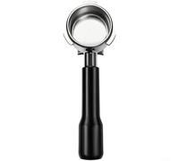 54mm Bottomless Portafilter Stainless Steel Double Spout with Ergonomic ABS Handle for Precise and Efficient Coffee Brewing for Breville 8 Series Machines for Home Kitchen Use