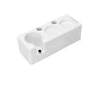 54mm Coffee Bottomless Portafilter Naked,Compatible for Breville Sage 870 878 880 Filter Basket Barista Tools Espresso(54mm Holder White)