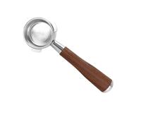 54mm Coffee Bottomless Portafilter Naked,Compatible for Breville Sage 870 878 880 Filter Basket Barista Tools Espresso(54MM Bottomless ABS)