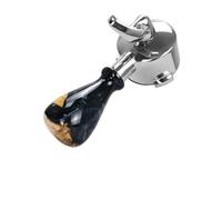 54mm Coffee Bottomless Portafilter Naked Double Spout with Cyrus Handle,Compatible for Breville, 870 878 879 Espresso Accessories Barista Tools(54mm Double Spout B)