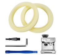 54mm Coffee Machine Brew Group Head Seal Gasket 2Pcs Silicone Brew Head Gasket Rings Compatible with Breville Espresso Machine 878/870/860/880/810/840/500 for Sage Barista Express 880/878/875