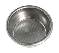54mm Coffee Stainless Filter Basket, Two Cup-Single Wall, Non-pressure Filter Accessories Compatible with Breville 54mm Portafilter, Fit Breville Barista Express/Pro/Touch, Infuser, Duo-Temp Pro
