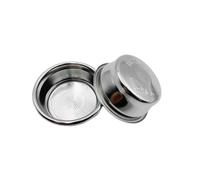 54mm Dual-Layer Pressurized Filter Basket (Dual/Single Cup) Stainless Steel Filter,Compatible for Breville, 870/878/450/550 Coffee Machine(1pcs 54mm 2 Cup 1 Hole)